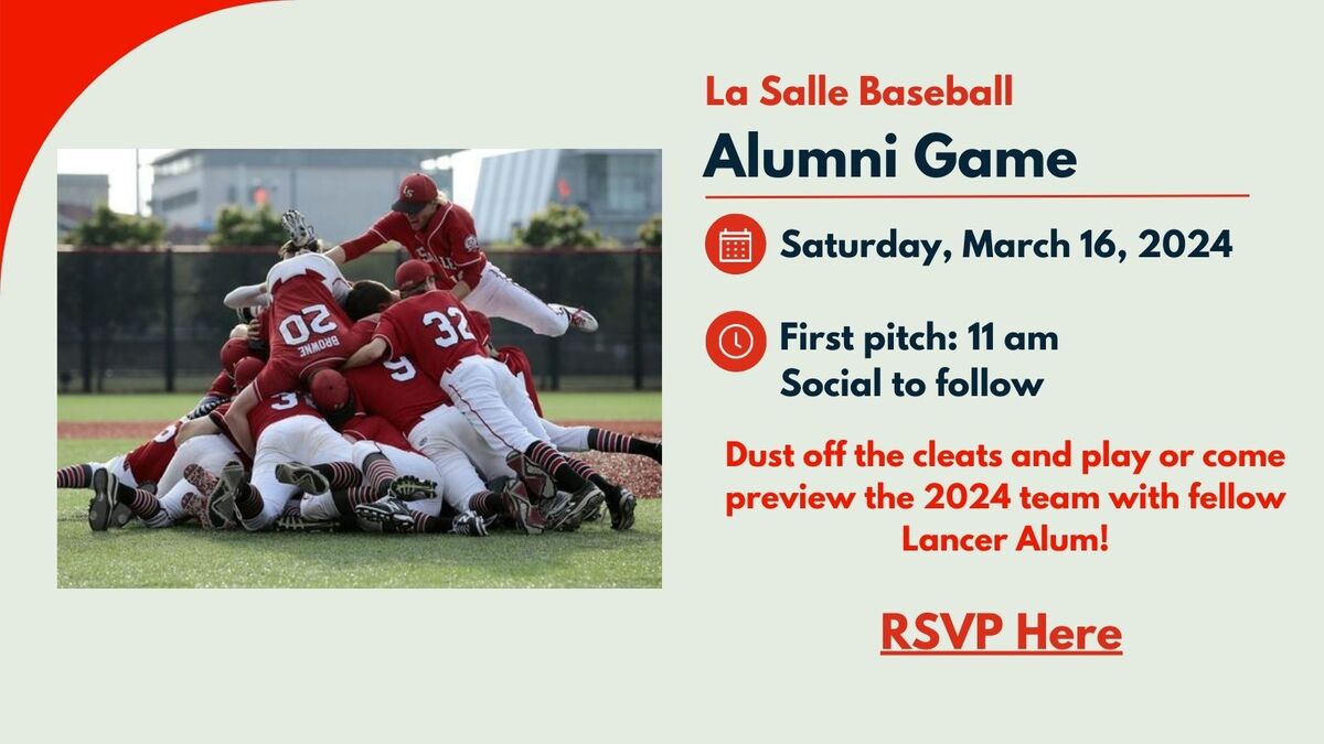 La Salle Alumni Baseball Event 2024